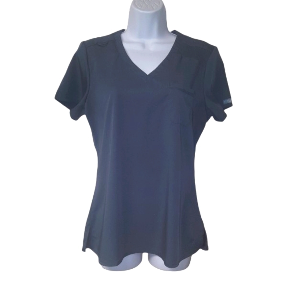 MedCouture Touch Scrub Set in Pewter, Size Small